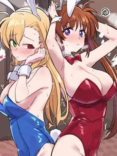 一对百合魔法少女，逐渐被大叔带坏，堕落成肉便器